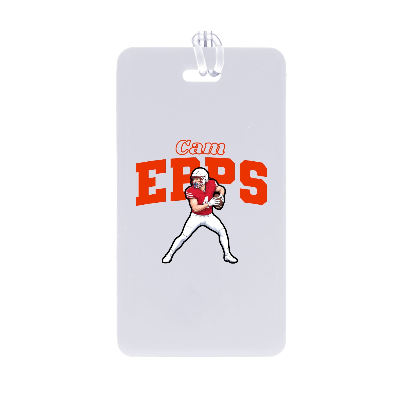 Bag Tag — Name Arch in Classic
