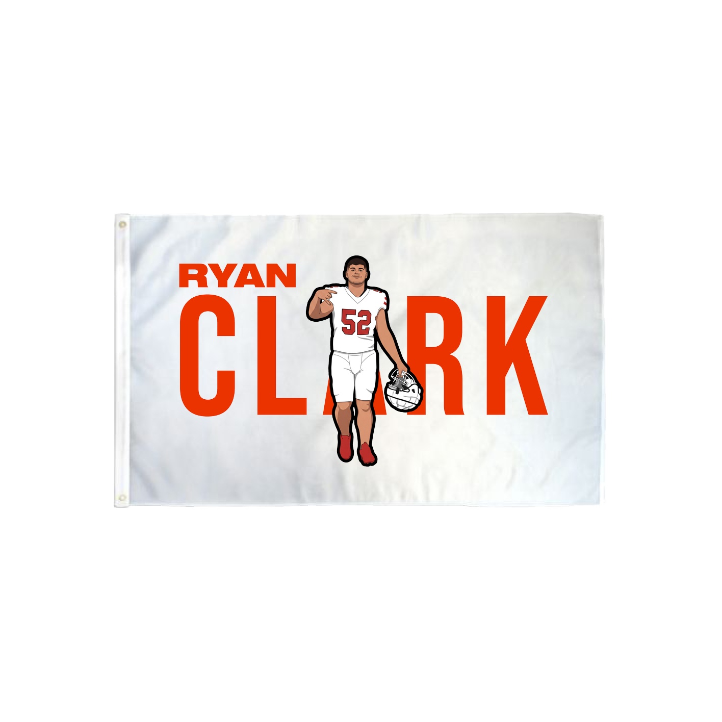 3x5 Flag — Player Name in Classic