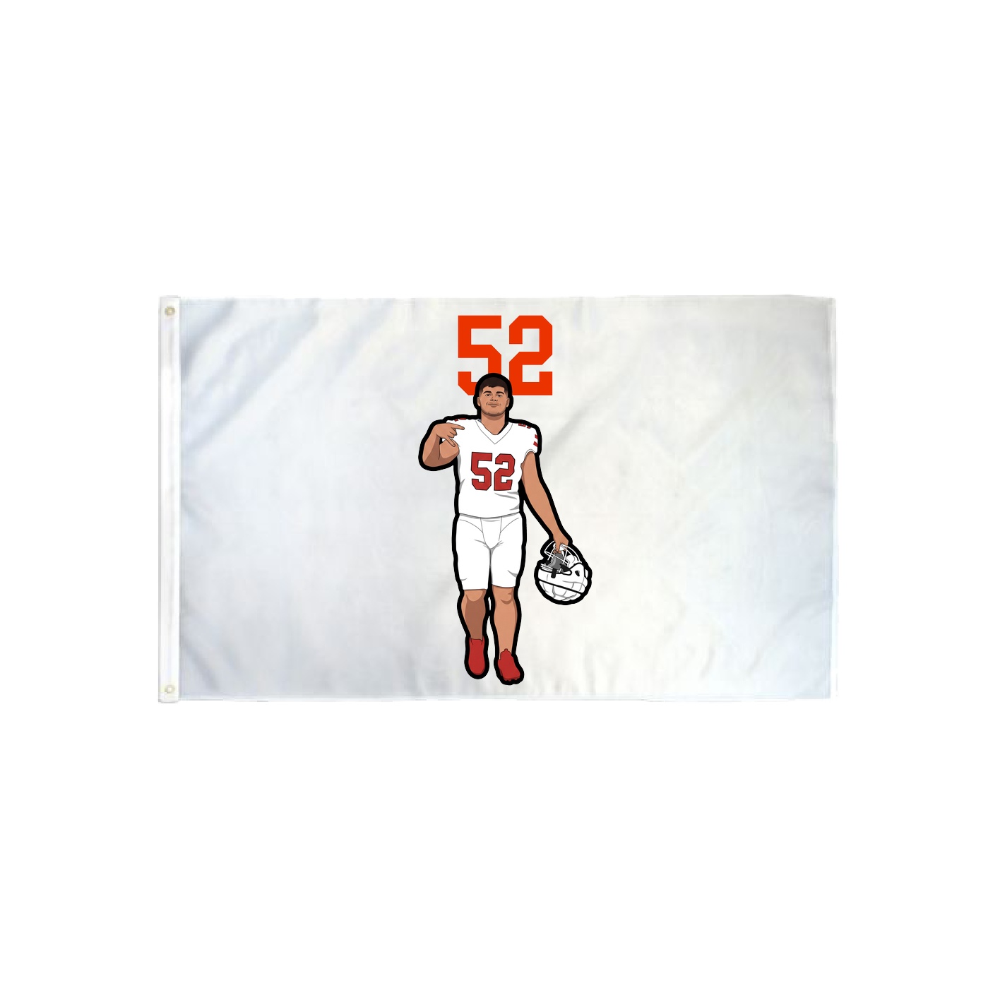 3x5 Flag — Number Top in Classic