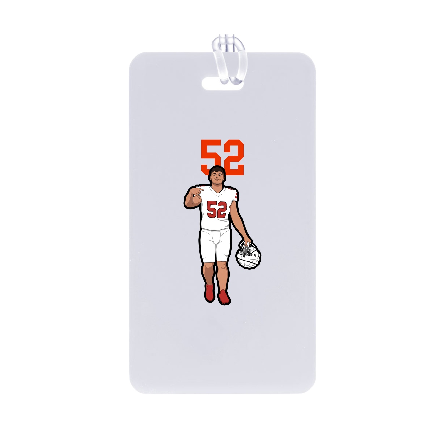 Bag Tag — Number Top in Classic