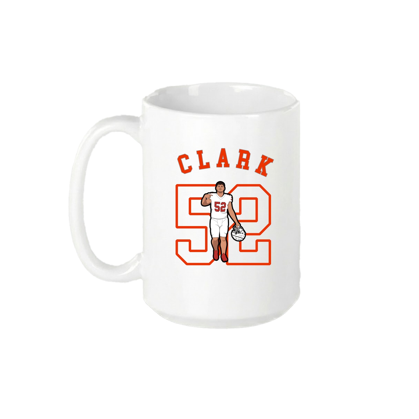 15oz Coffee Mug — Shirsey Arch in White