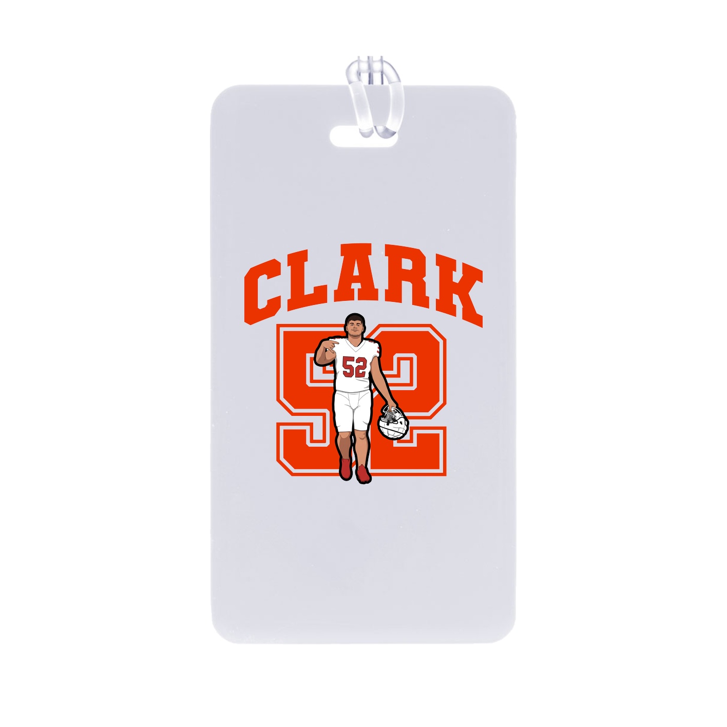 Bag Tag — Number in Classic