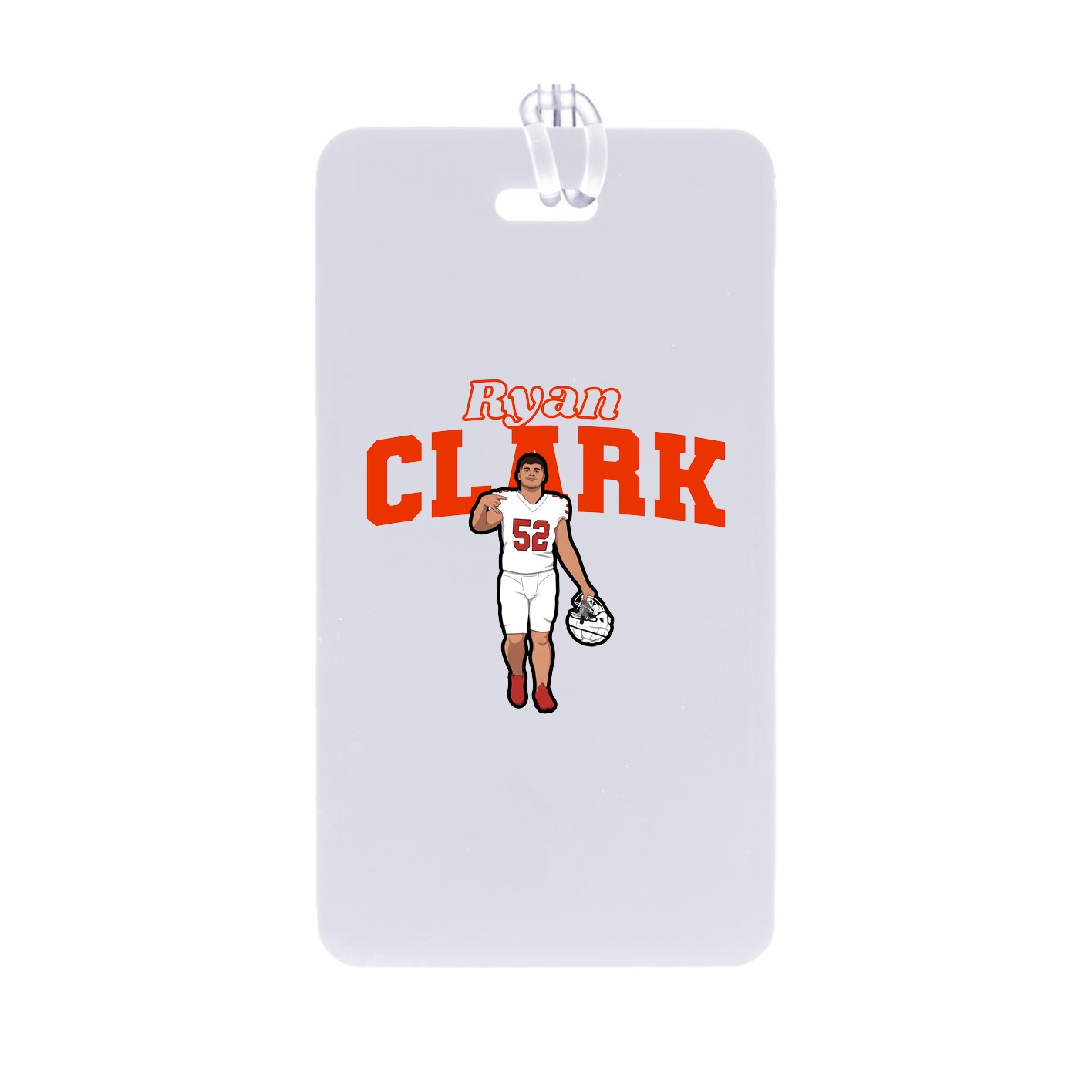 Bag Tag — Name Arch in Classic