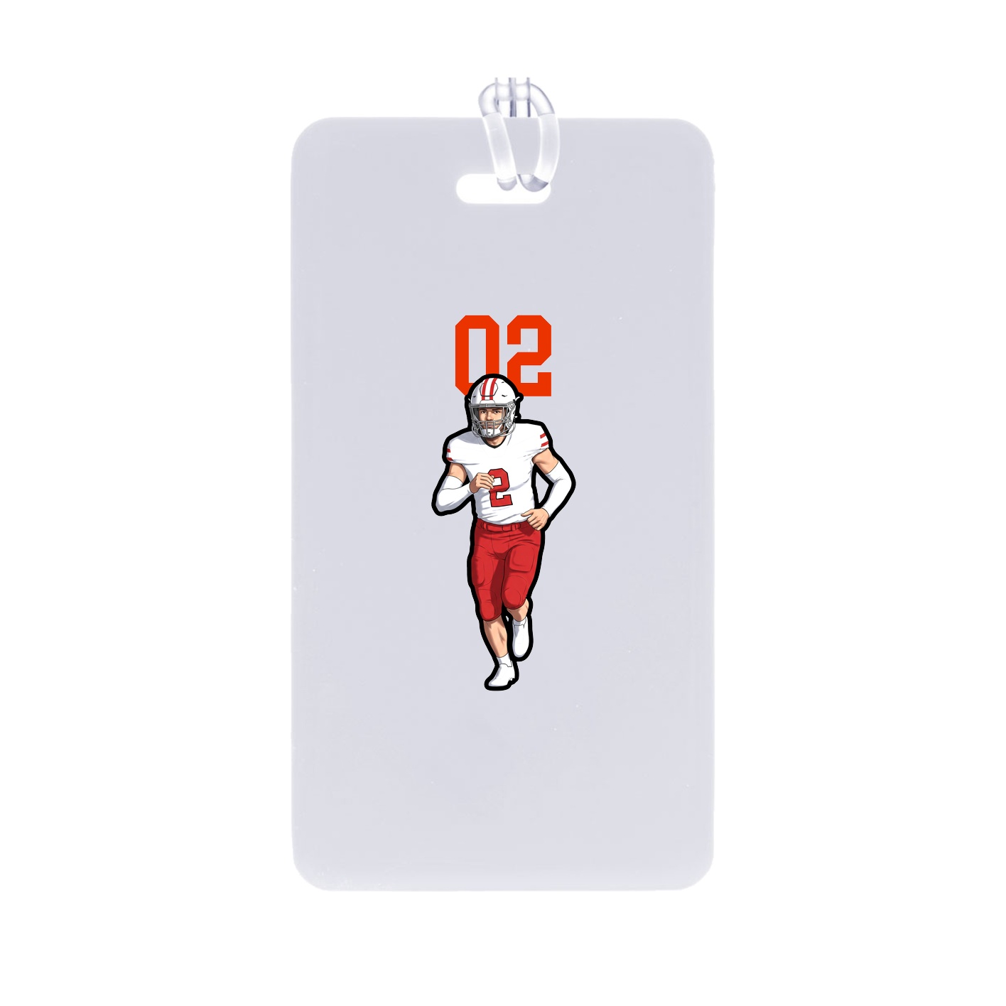 Bag Tag — Number Top in Classic