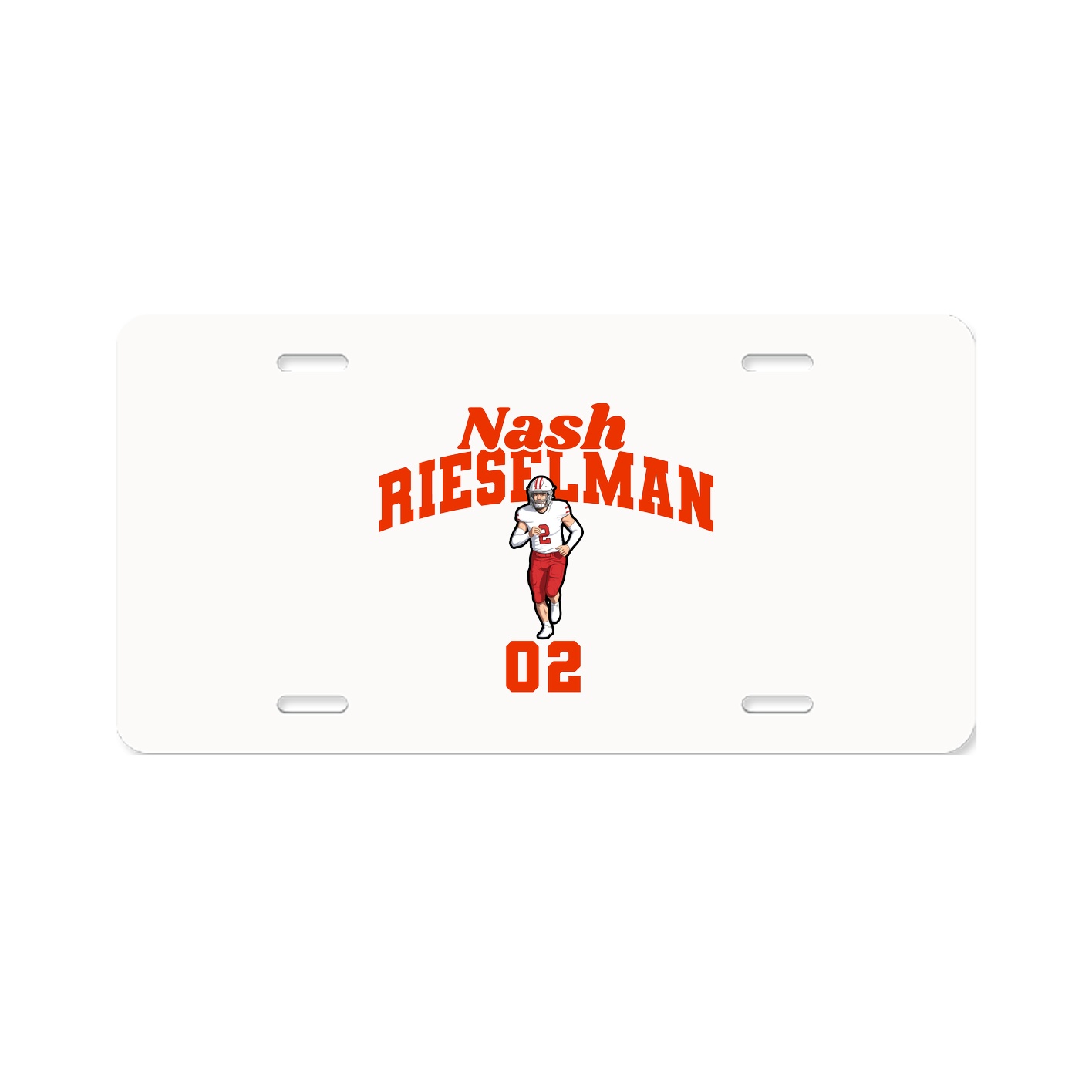 License Plate — Signature Arch in Classic