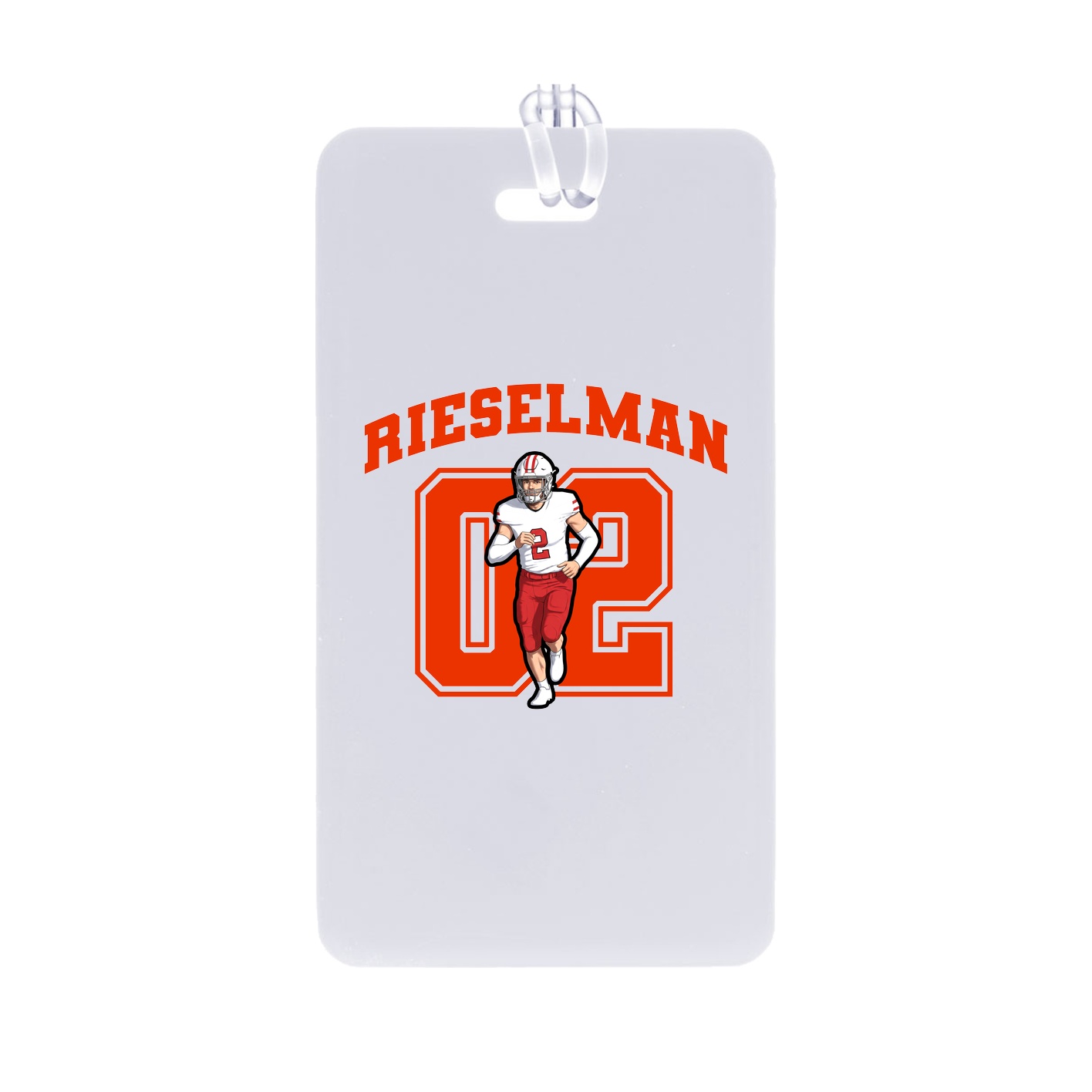 Bag Tag — Number in Classic