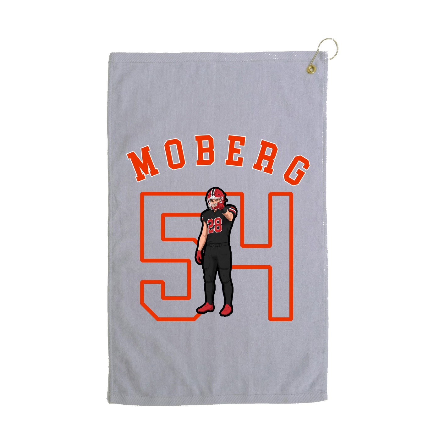 Golf Towel — Shirsey Arch in Grey