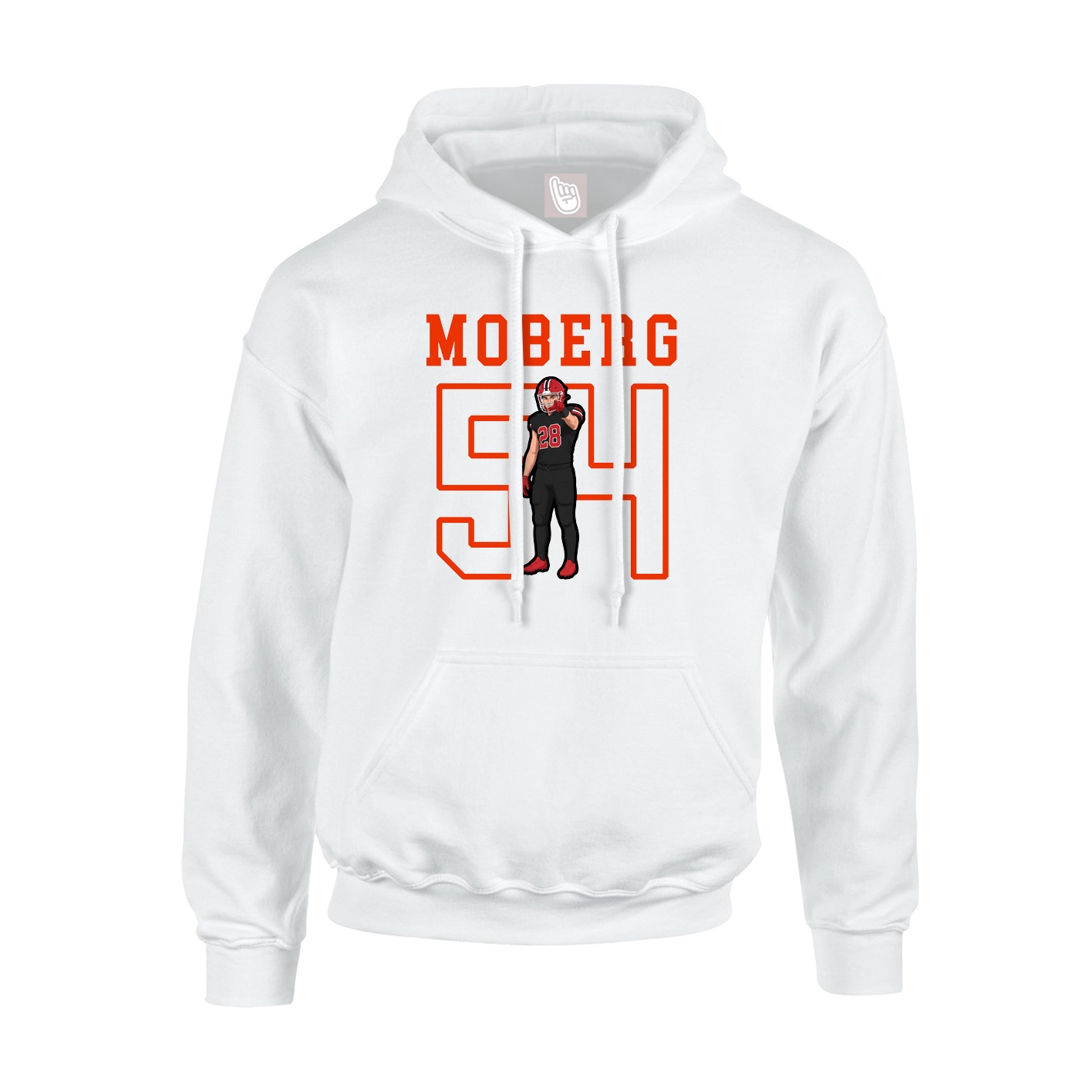 Youth Hoodie — Shirsey in White