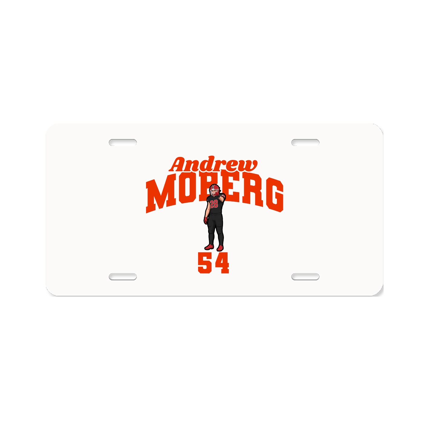 License Plate — Signature Arch in Classic