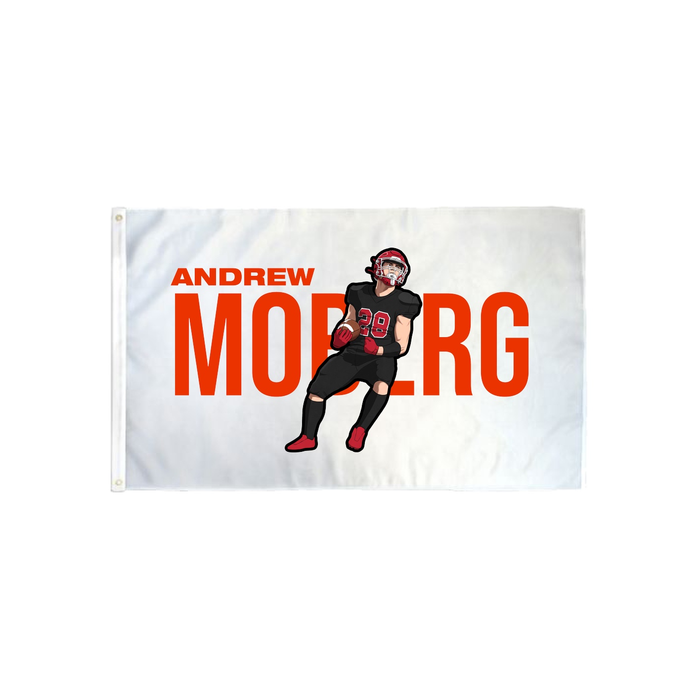 3x5 Flag — Player Name in Classic
