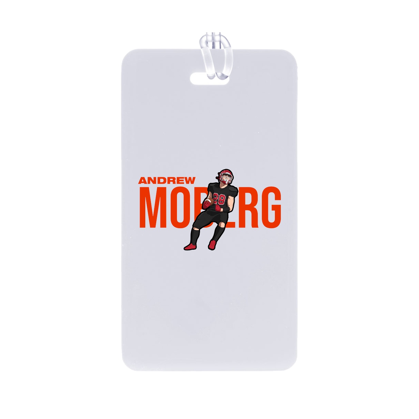 Bag Tag — Player Name in Classic
