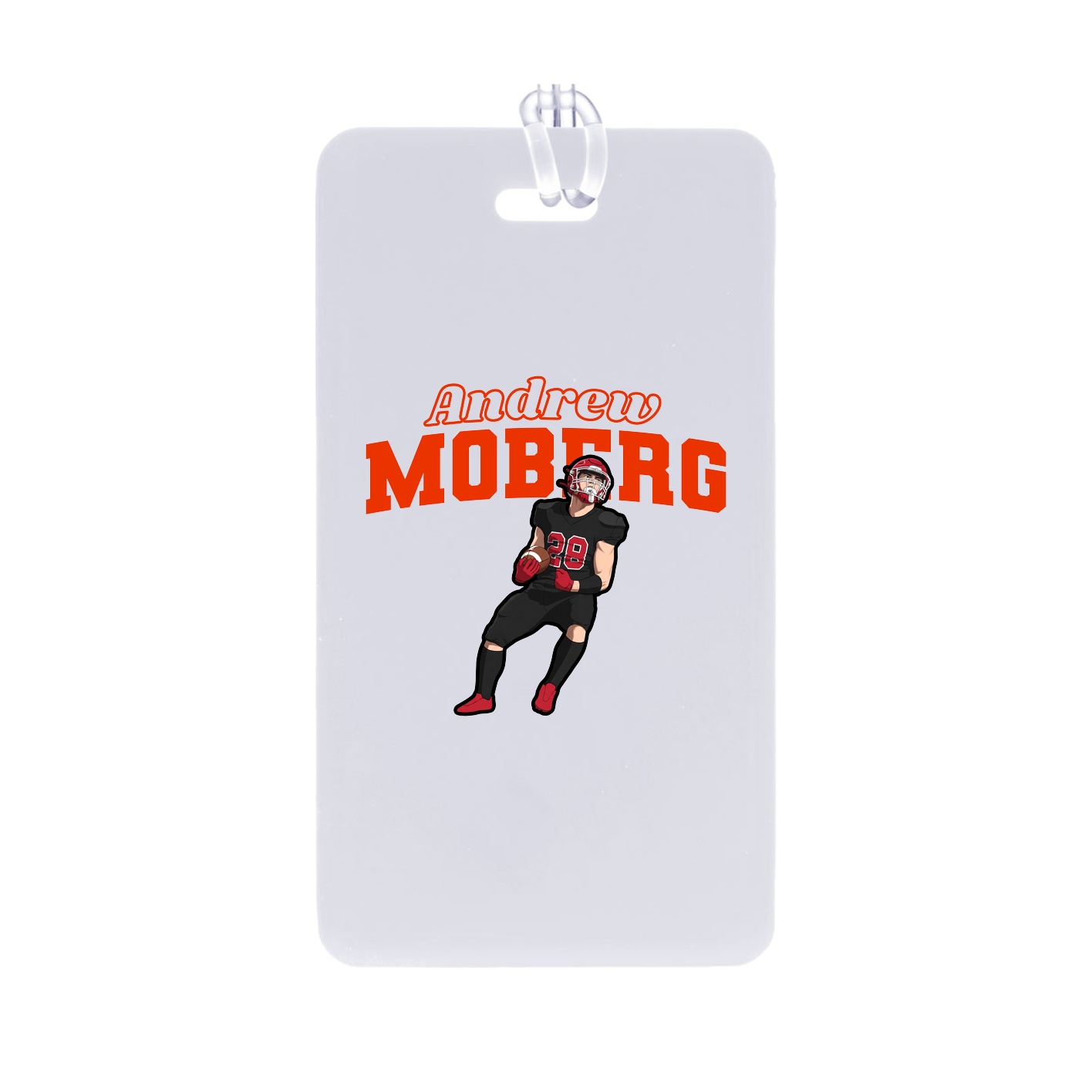 Bag Tag — Name Arch in Classic