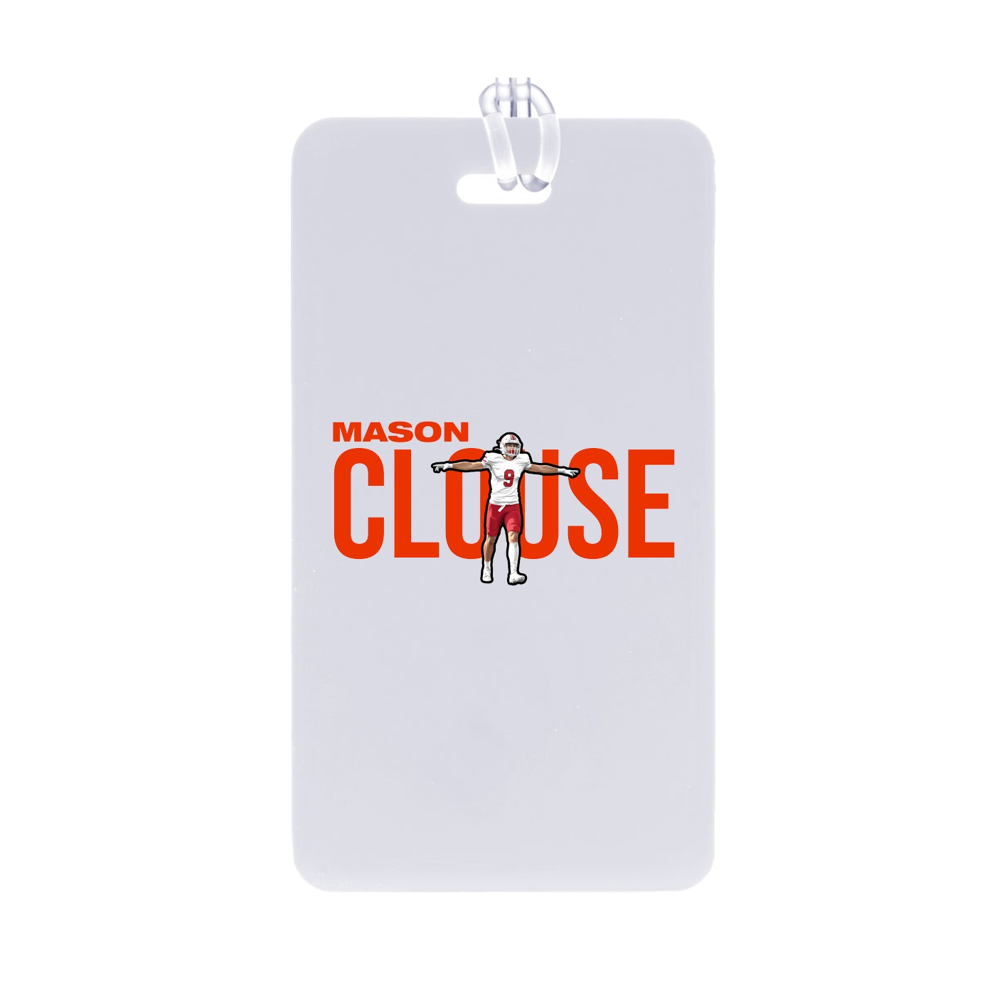Bag Tag — Player Name in Classic