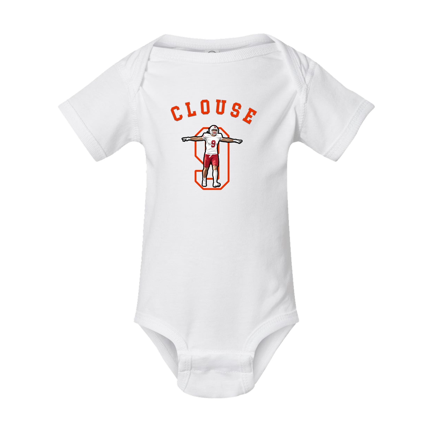Baby Onesie — Shirsey Arch in White