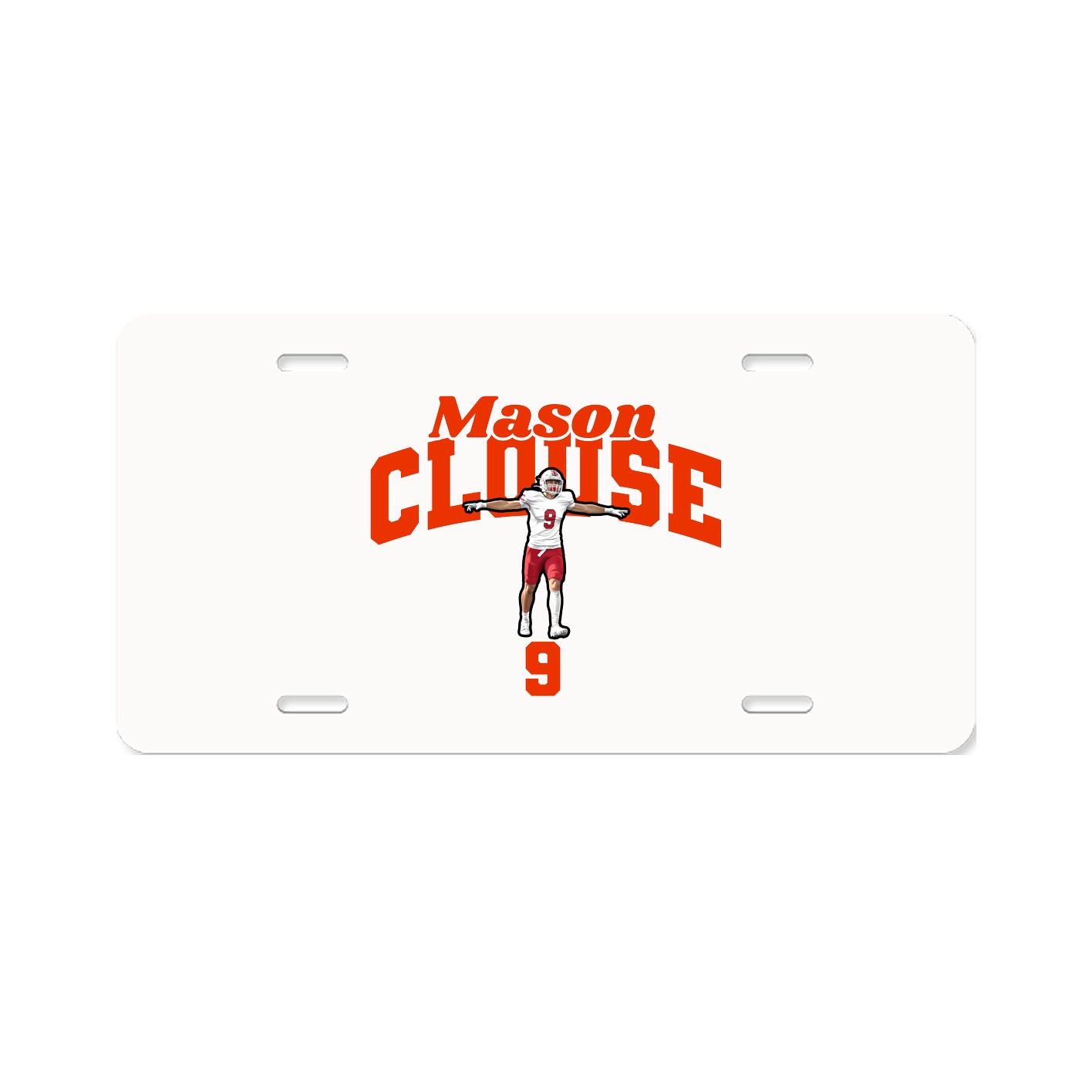 License Plate — Signature Arch in Classic
