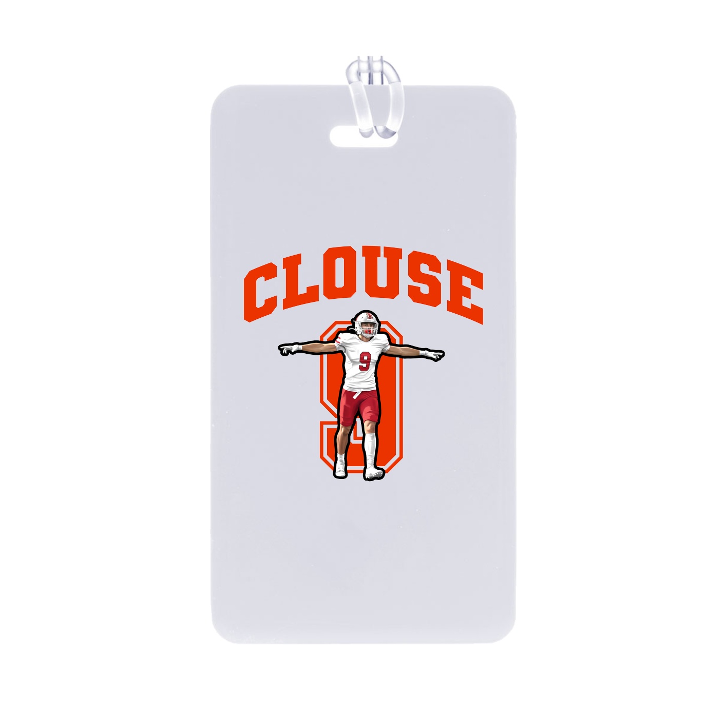 Bag Tag — Number in Classic