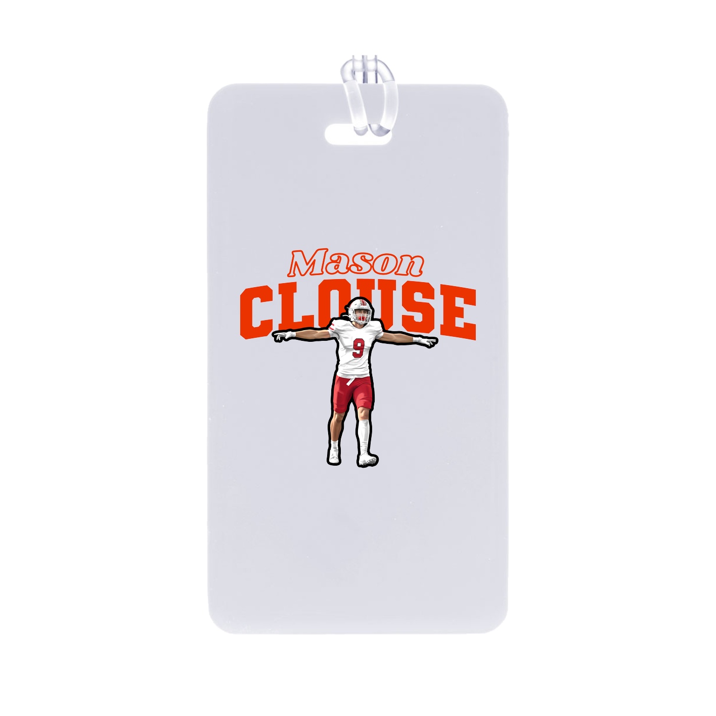Bag Tag — Name Arch in Classic