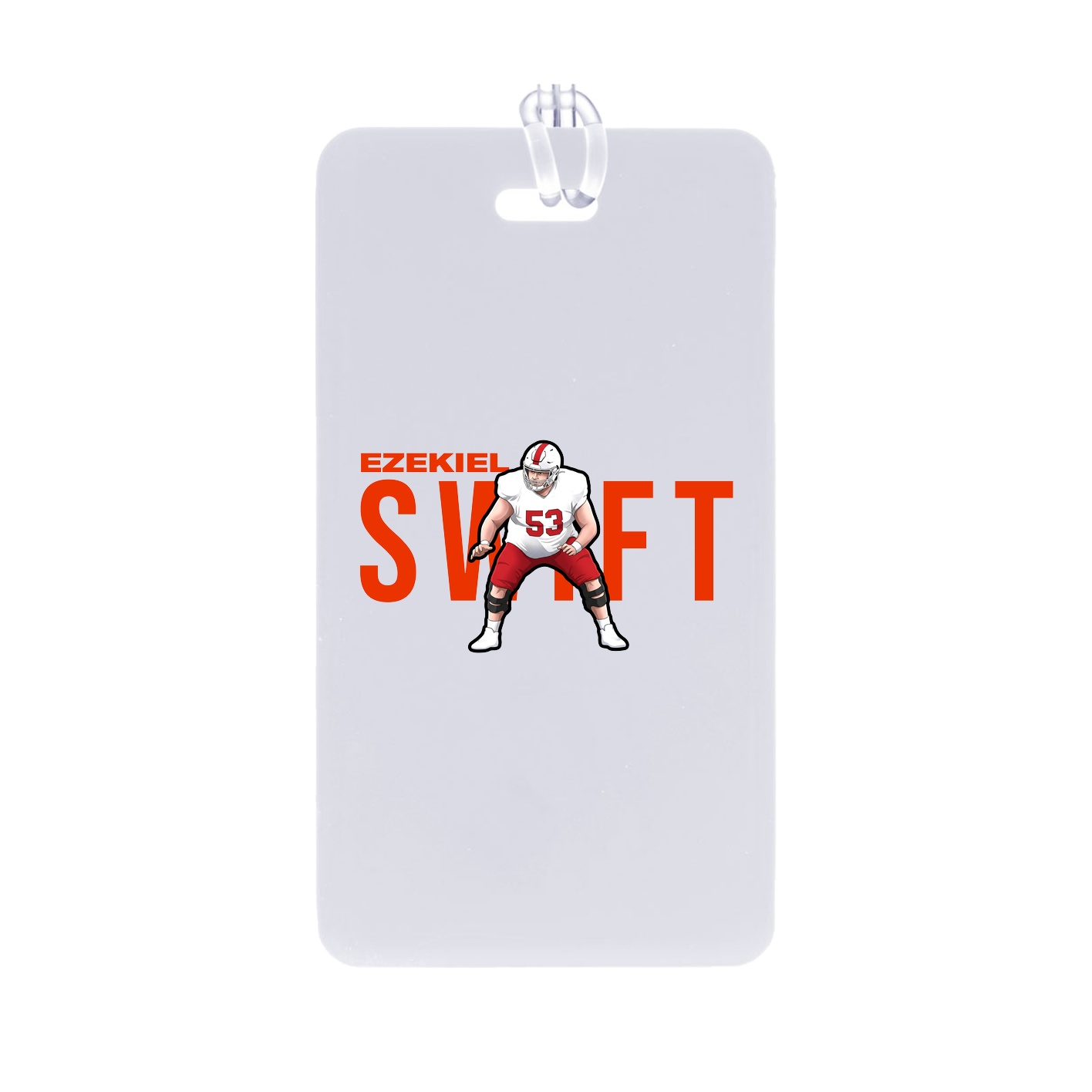 Bag Tag — Player Name in Classic