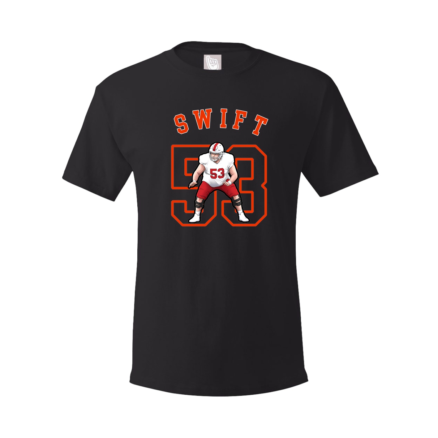 Youth Tee — Shirsey Arch in Black