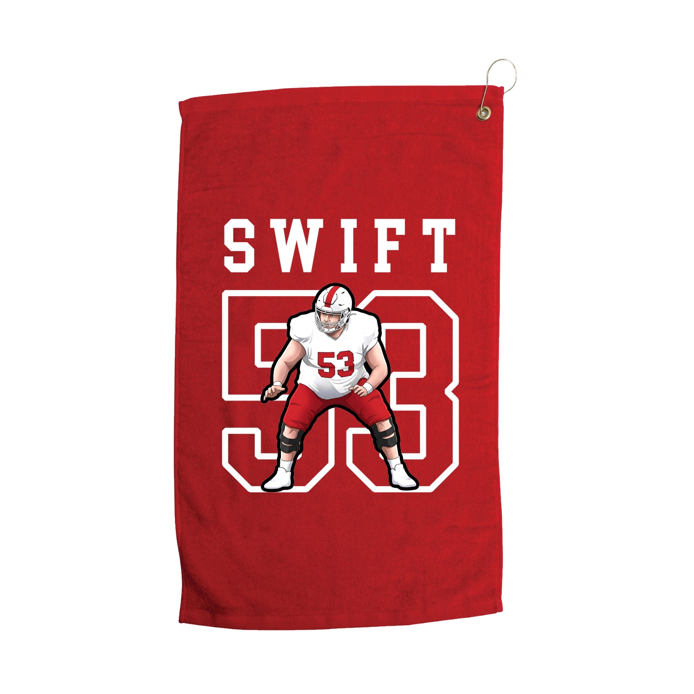 Golf Towel — Shirsey in Red