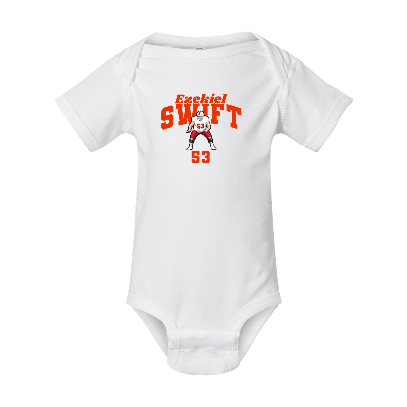 Baby Onesie — Signature Arch in White