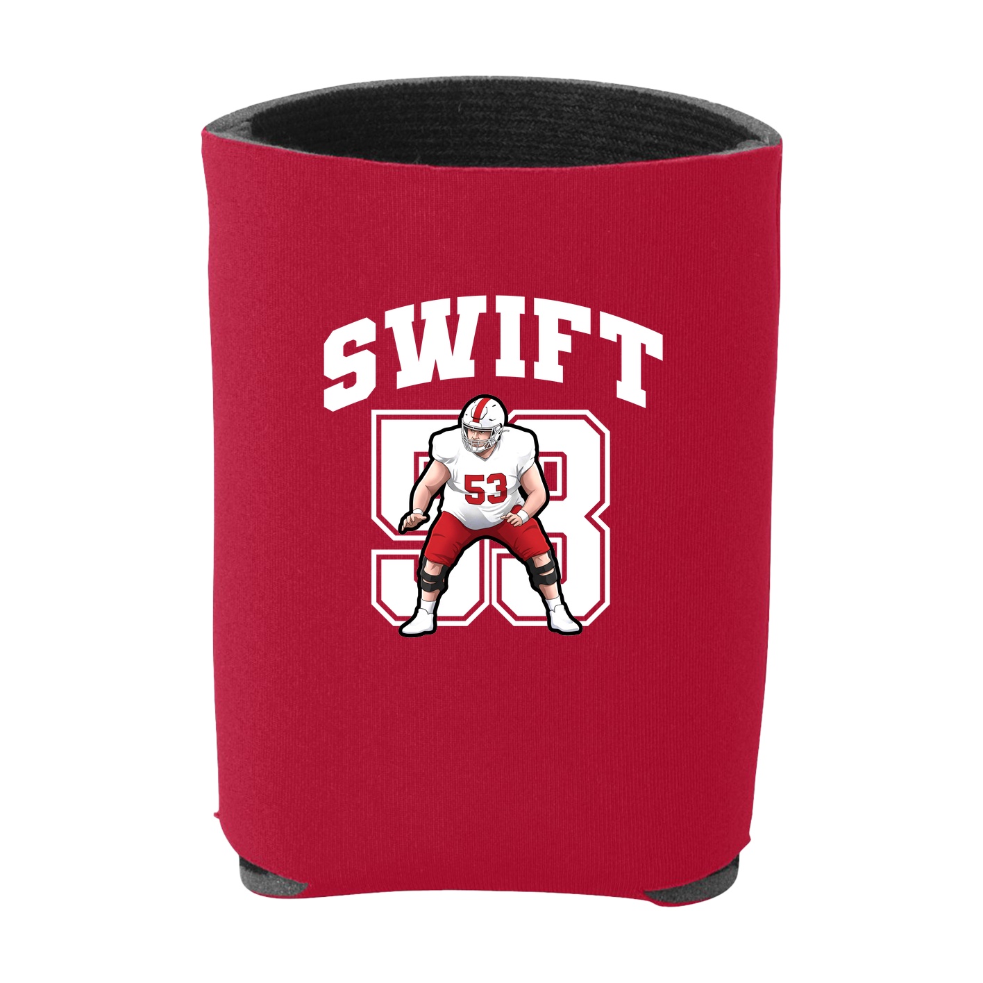 Can Holder — Number in Red