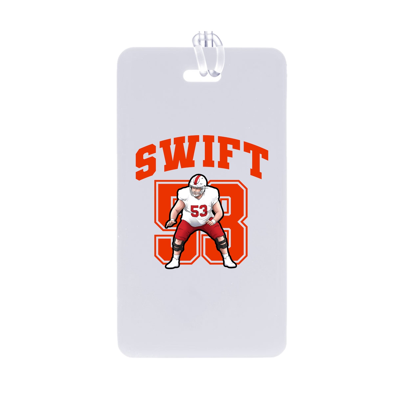 Bag Tag — Number in Classic