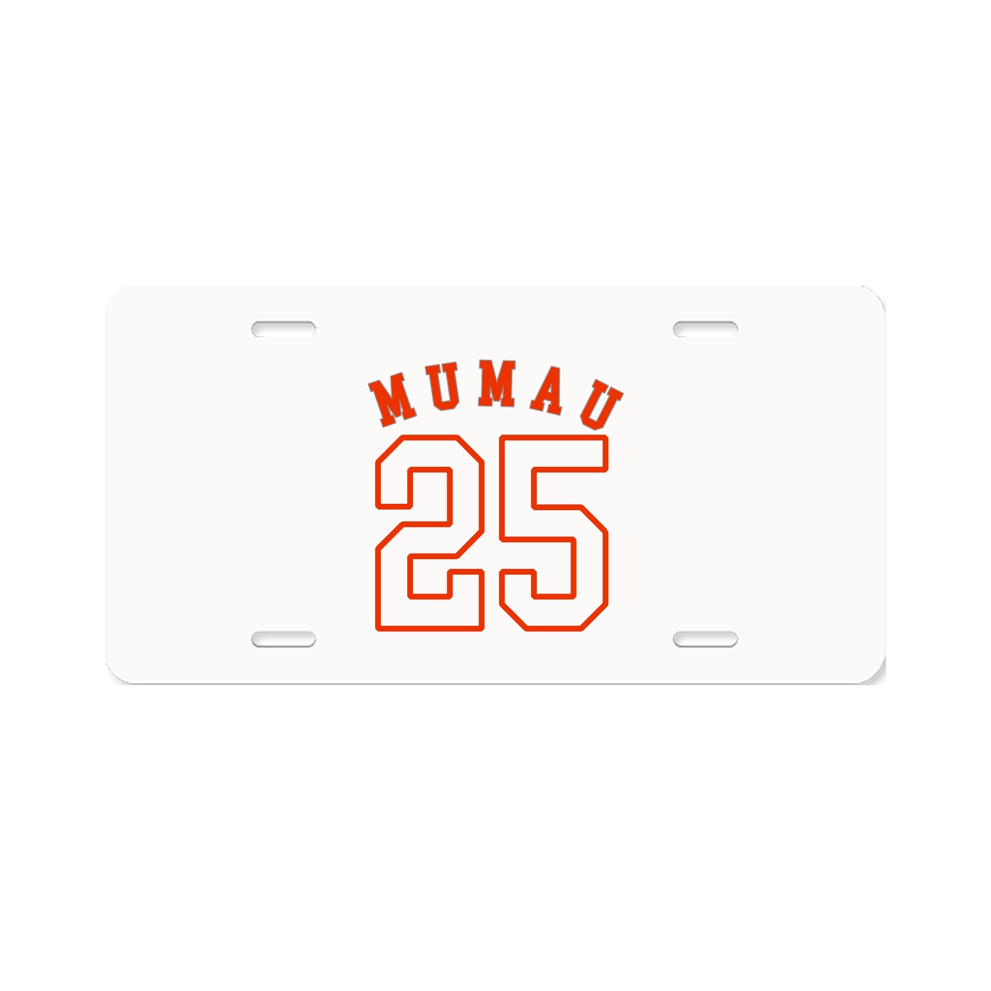 License Plate — Shirsey Arch in Classic