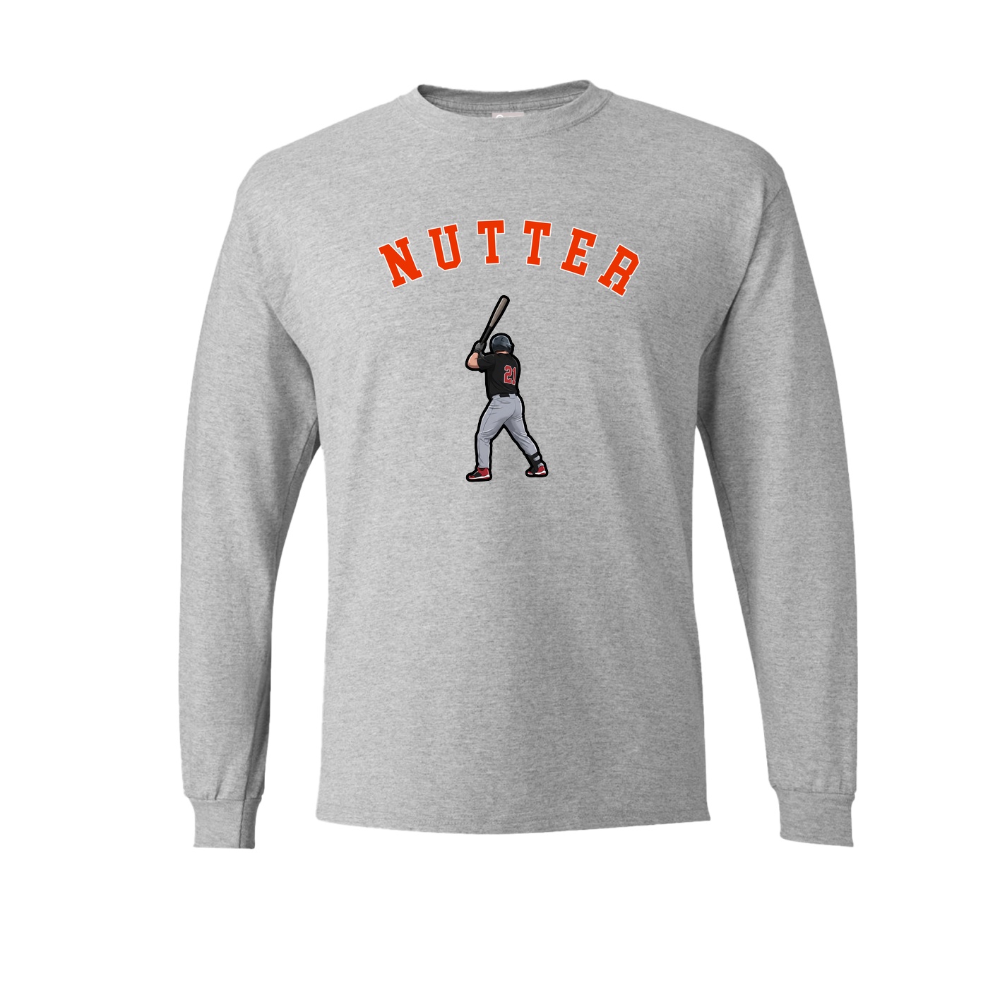 Long Sleeve Tee — Shirsey Arch in Grey