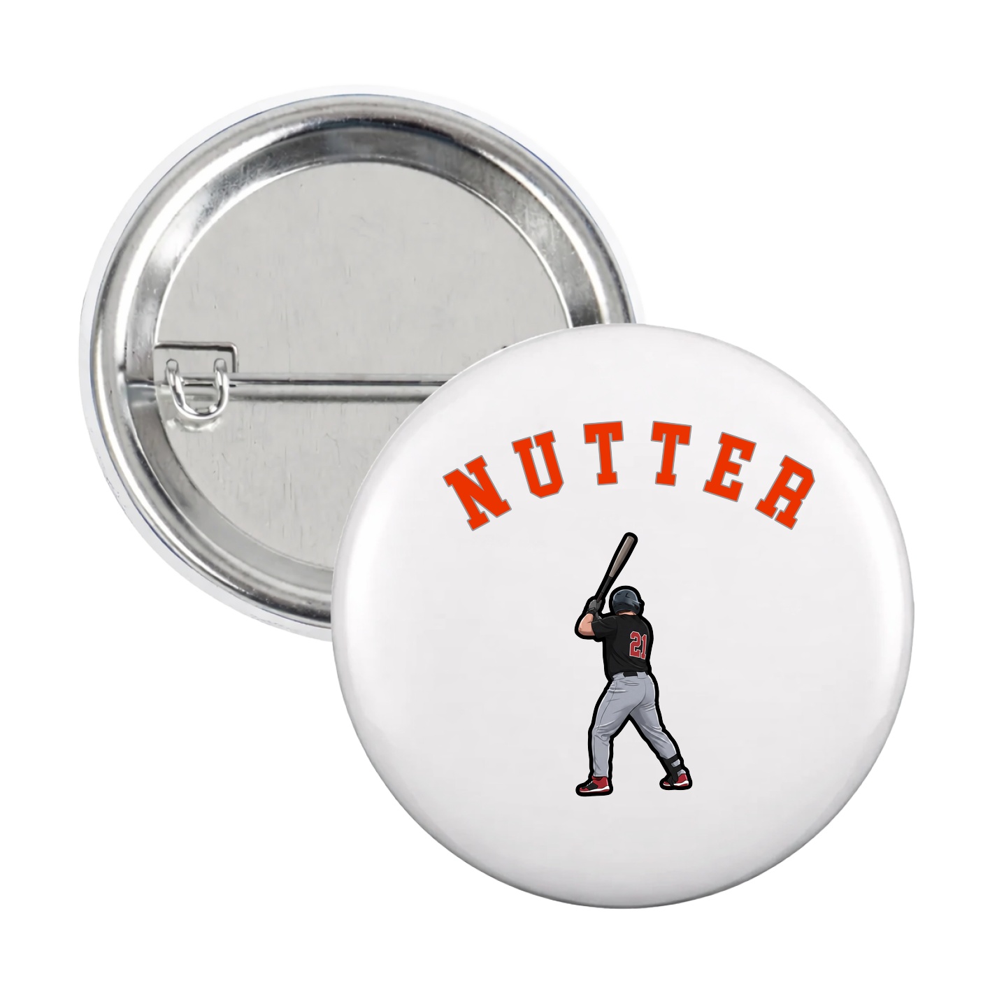 Game Day Button — Shirsey Arch in White