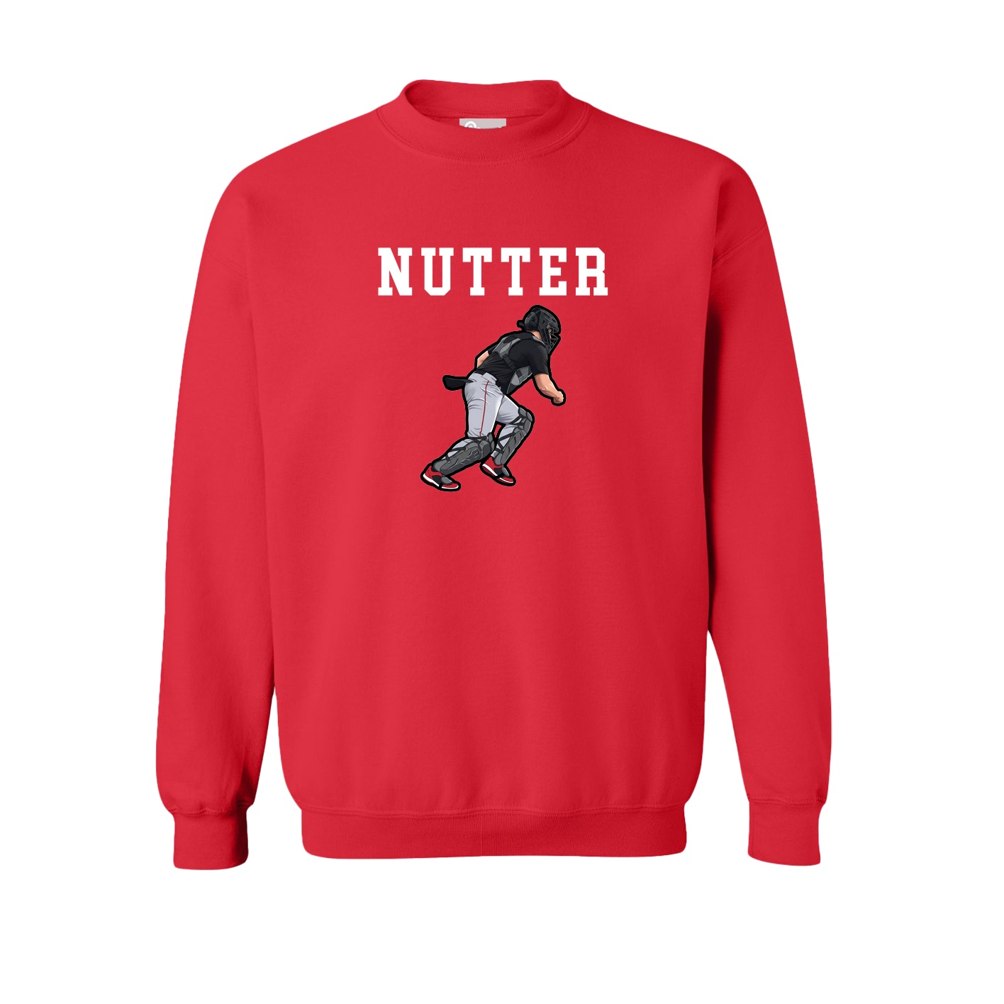 Fleece Crew — Shirsey in Red