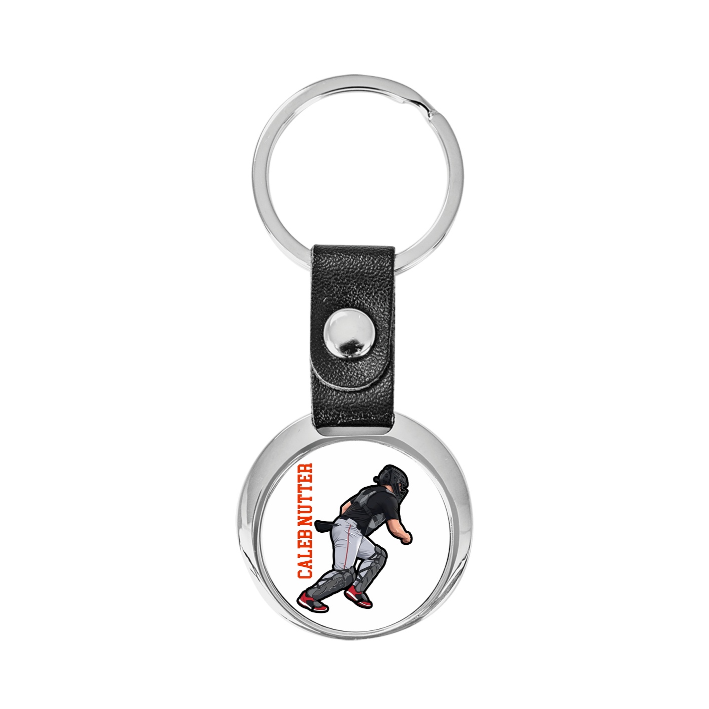 Key Chain — Name Vertical in Classic