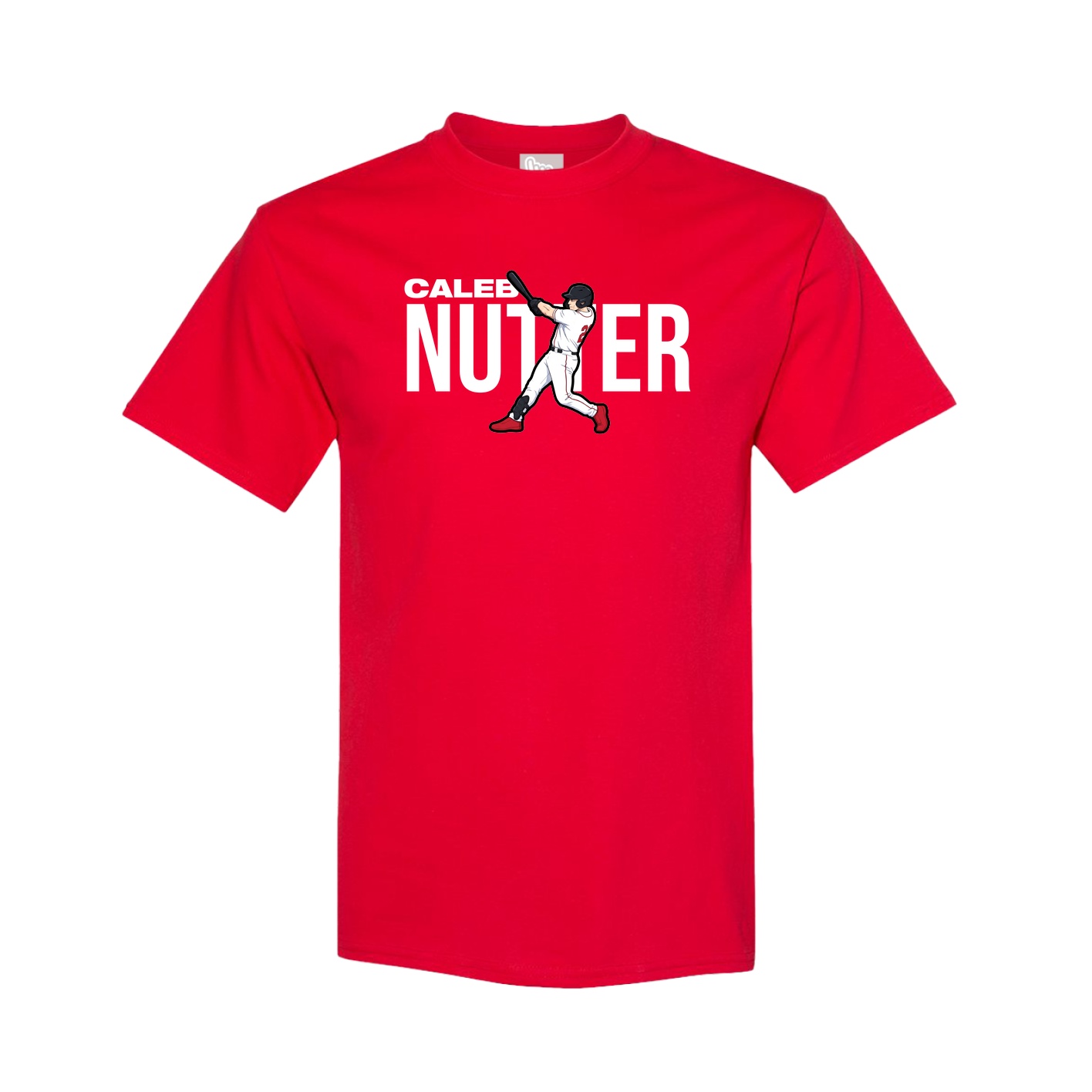 Youth Tee — Player Name in Red