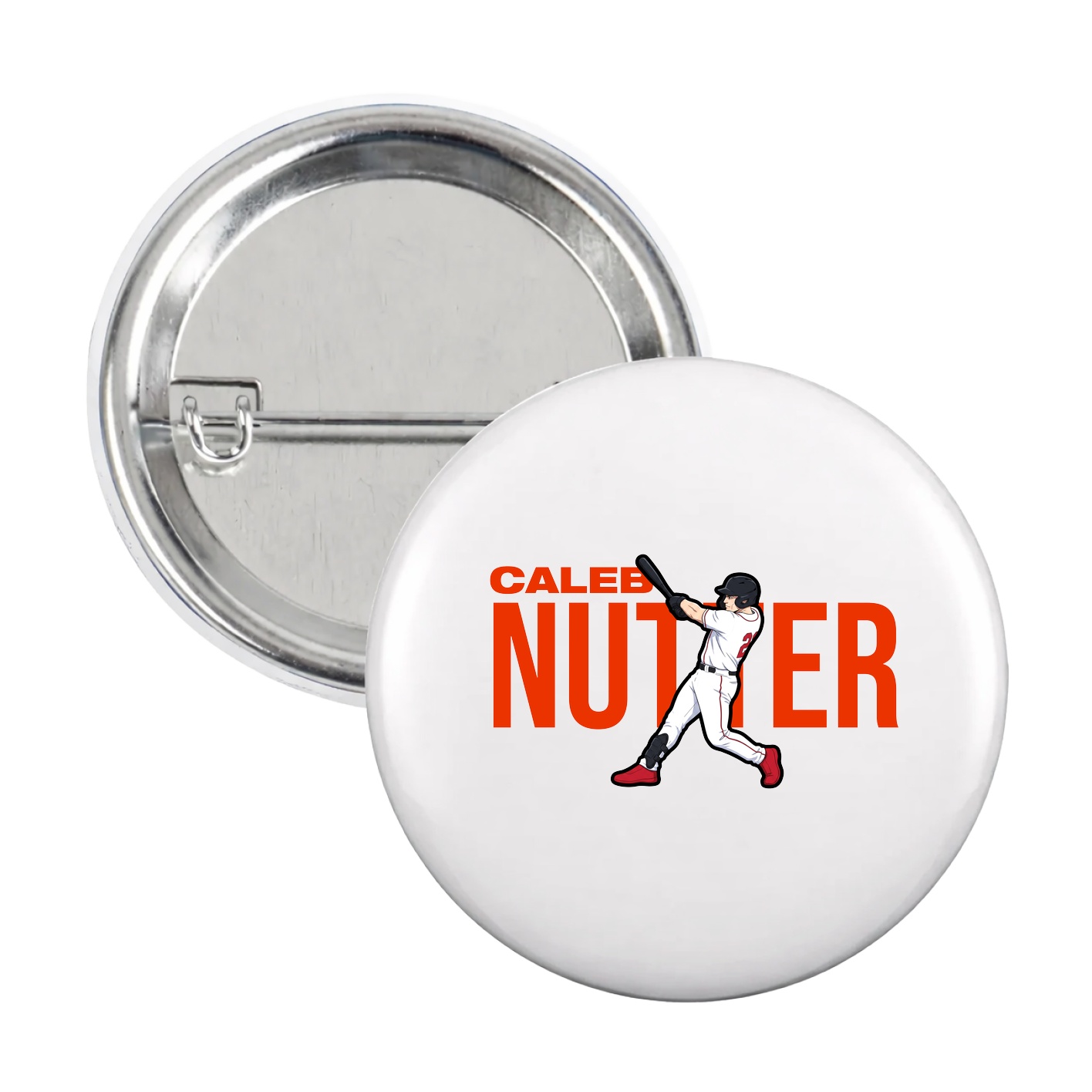 Game Day Button — Player Name in White