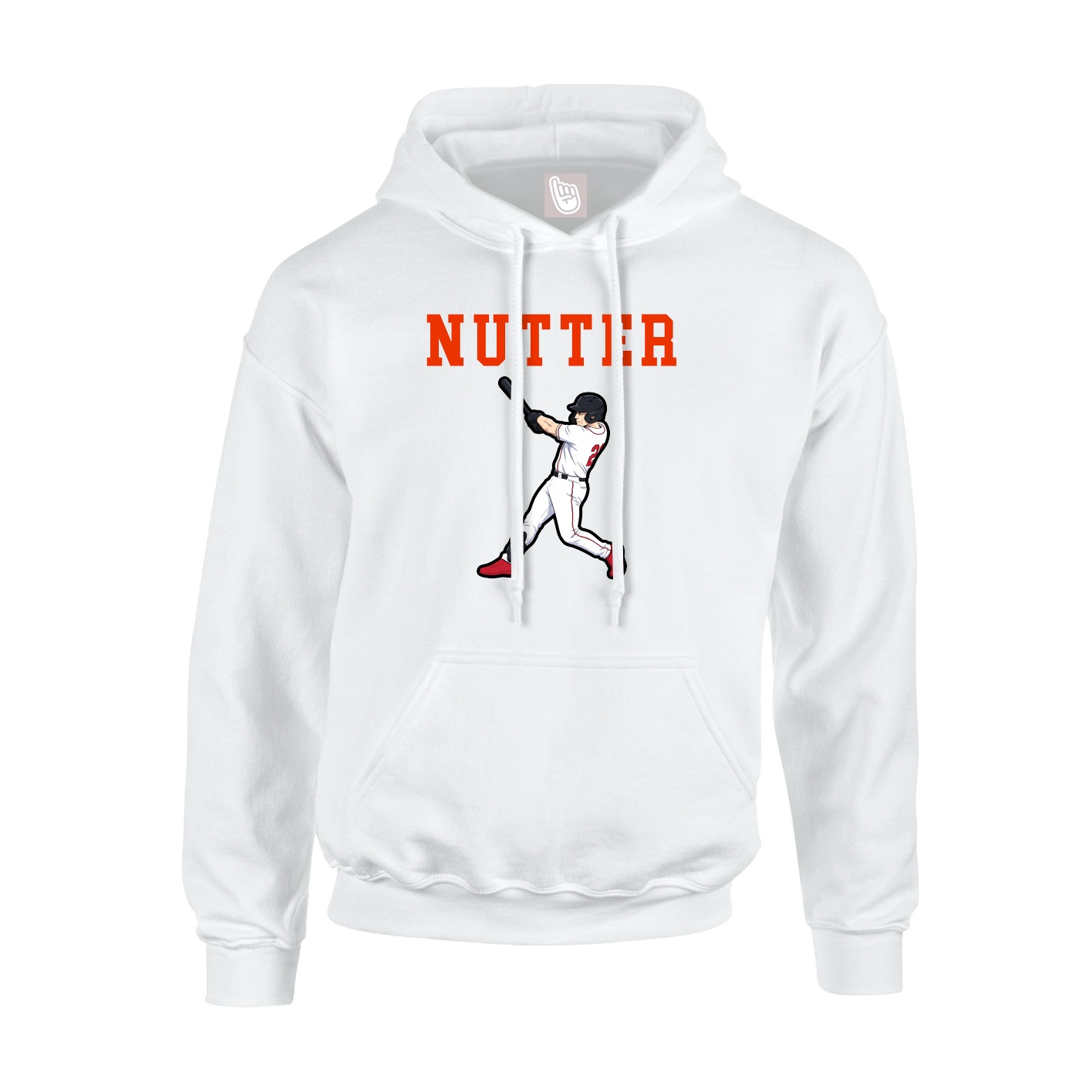 Hoodie — Shirsey in White