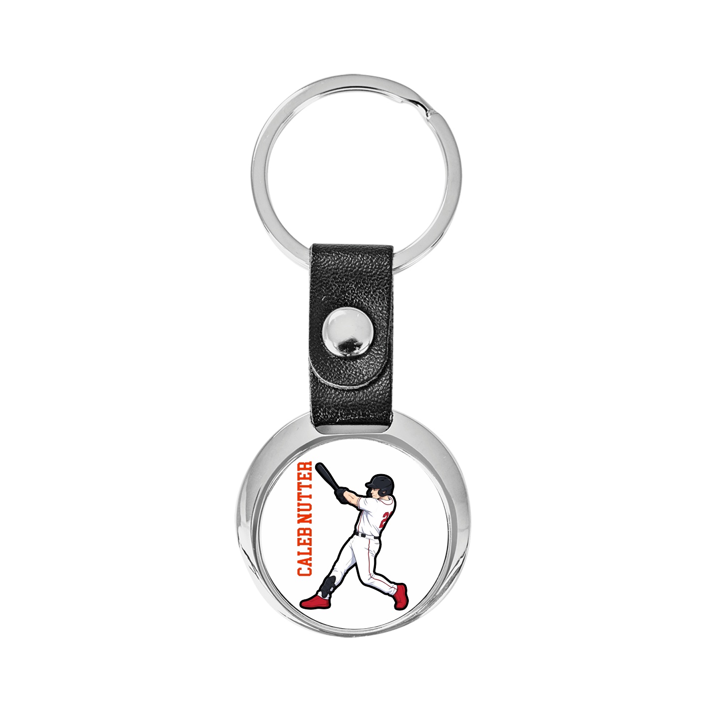 Key Chain — Name Vertical in Classic