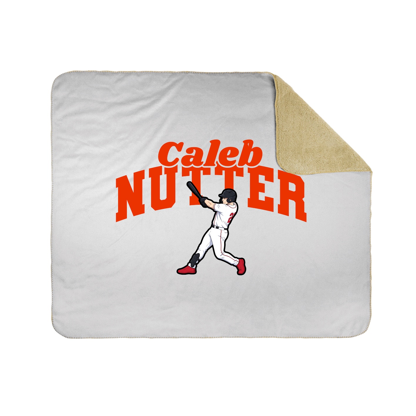 Throw Blanket — Signature Arch in White