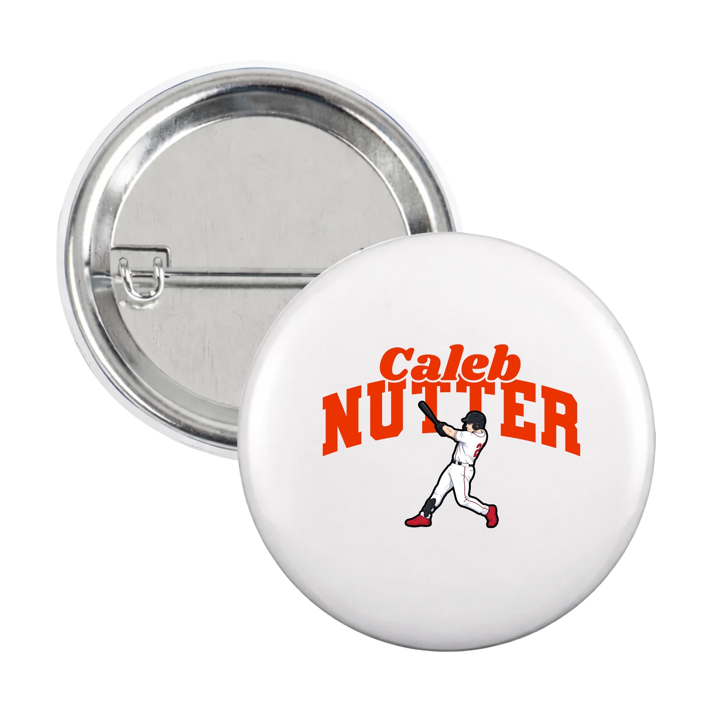 Game Day Button — Signature Arch in White