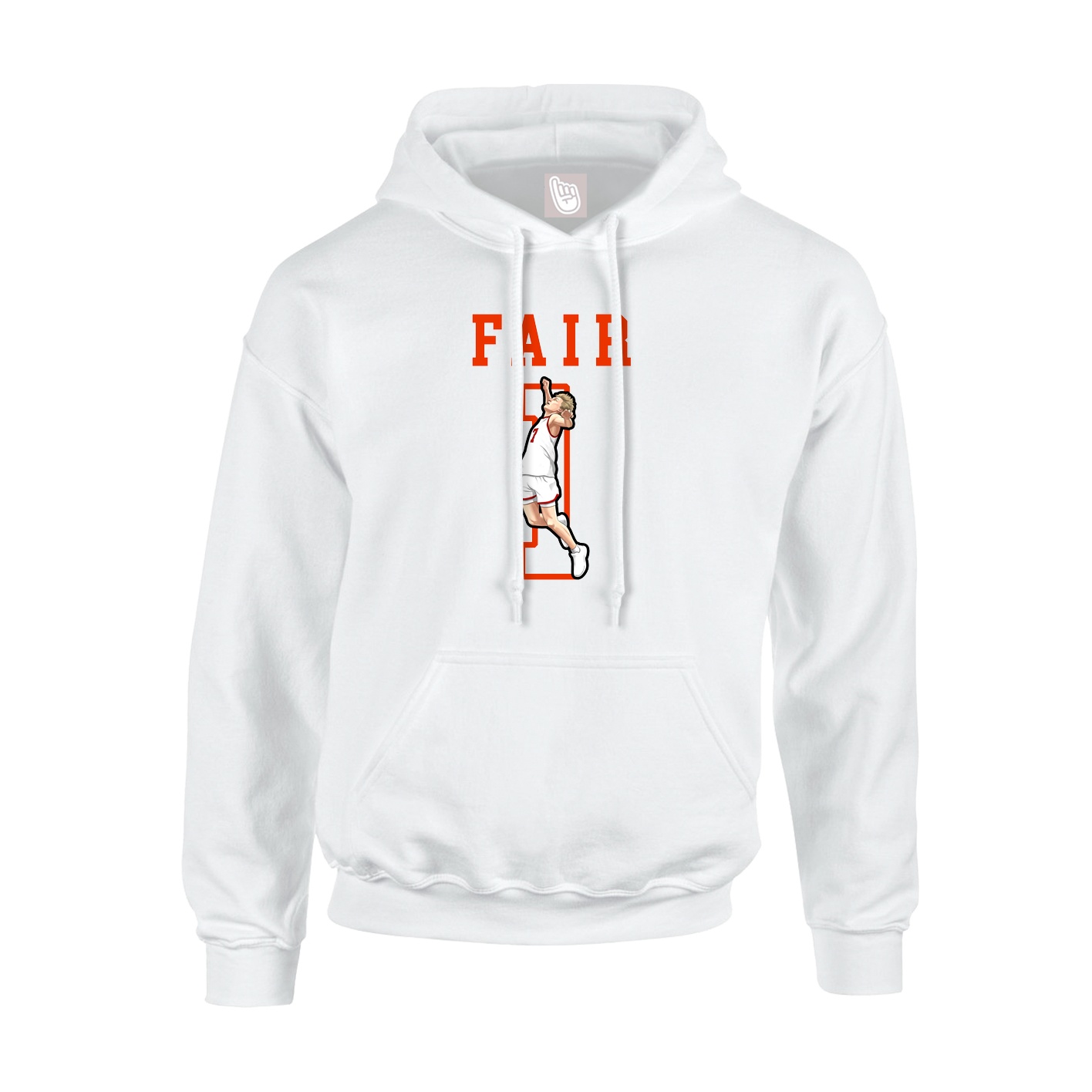 Hoodie — Shirsey in White