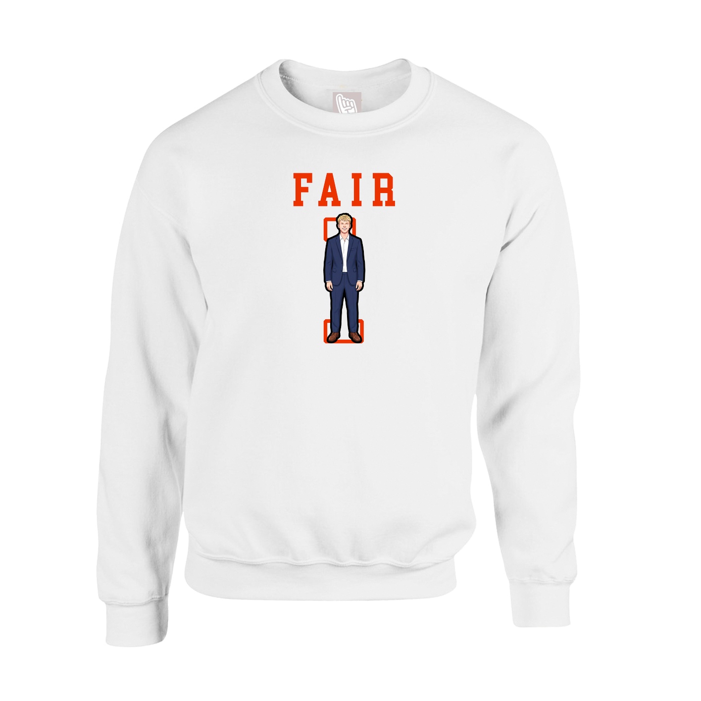 Fleece Crew — Shirsey in White
