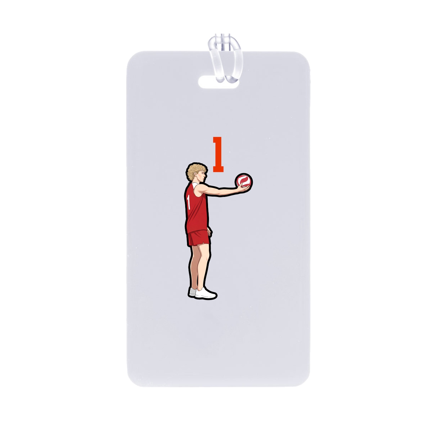 Bag Tag — Number Top in Classic