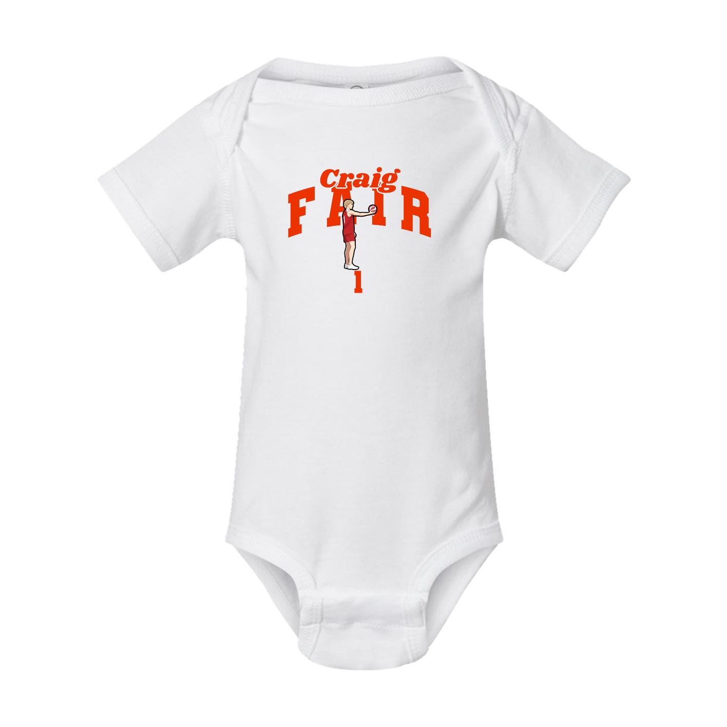 Baby Onesie — Signature Arch in White