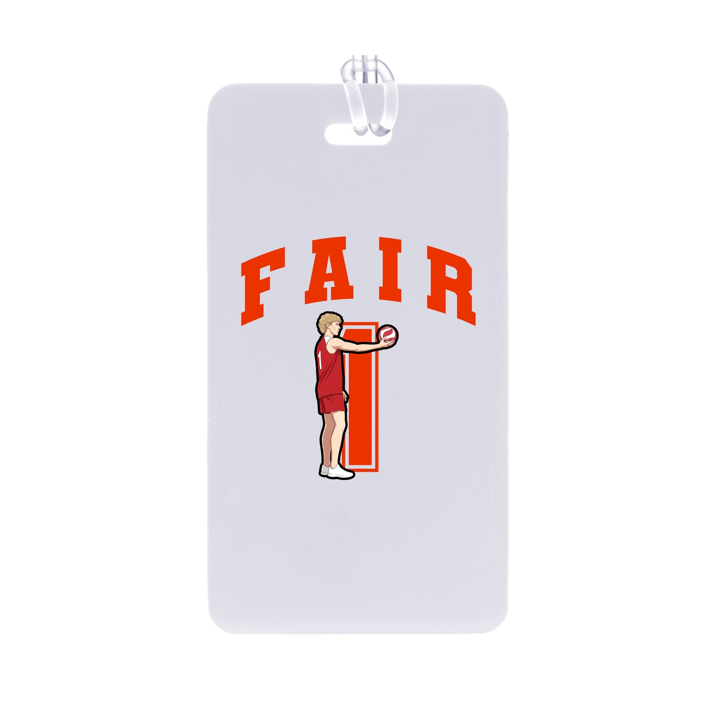 Bag Tag — Number in Classic