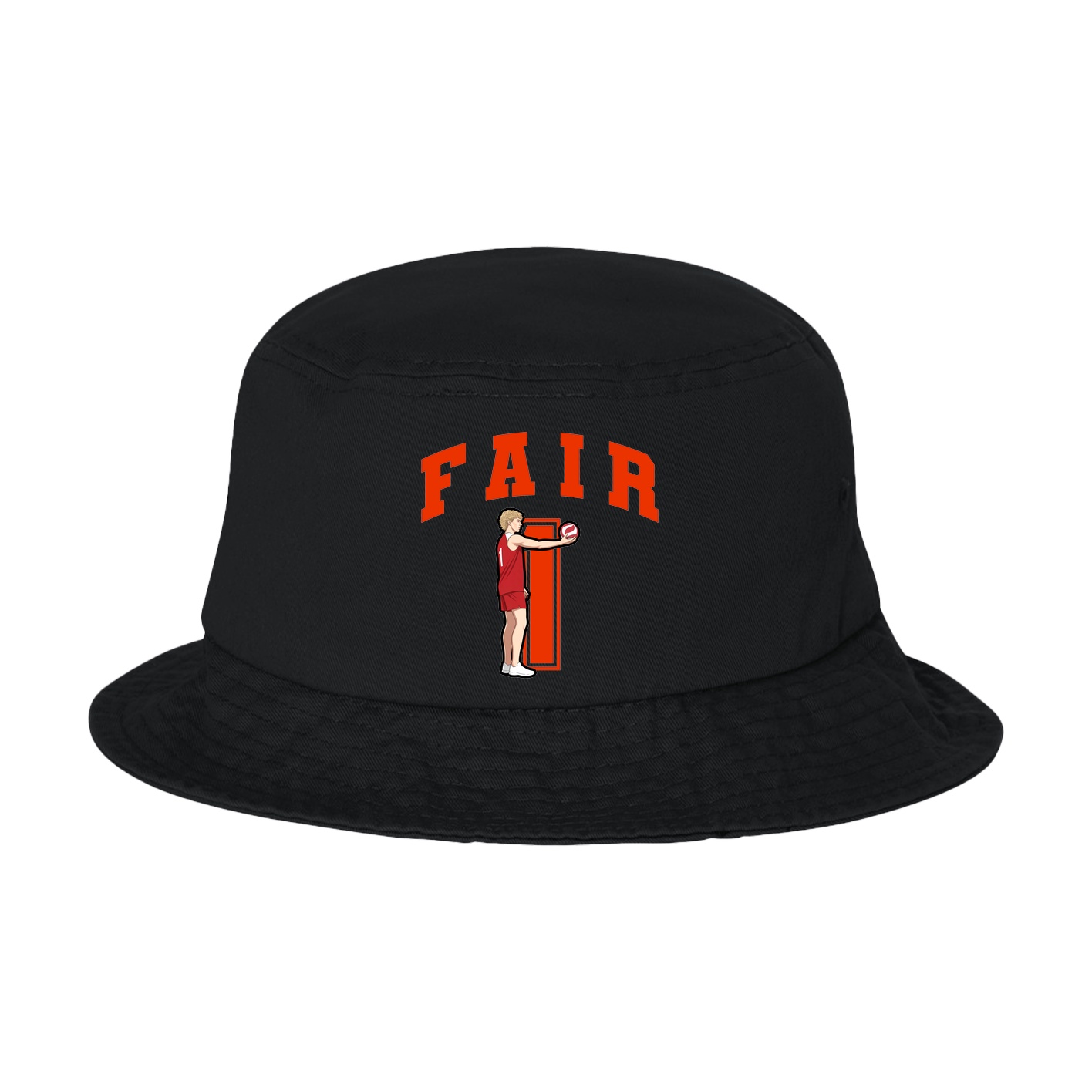 Bucket Cap — Number in Black