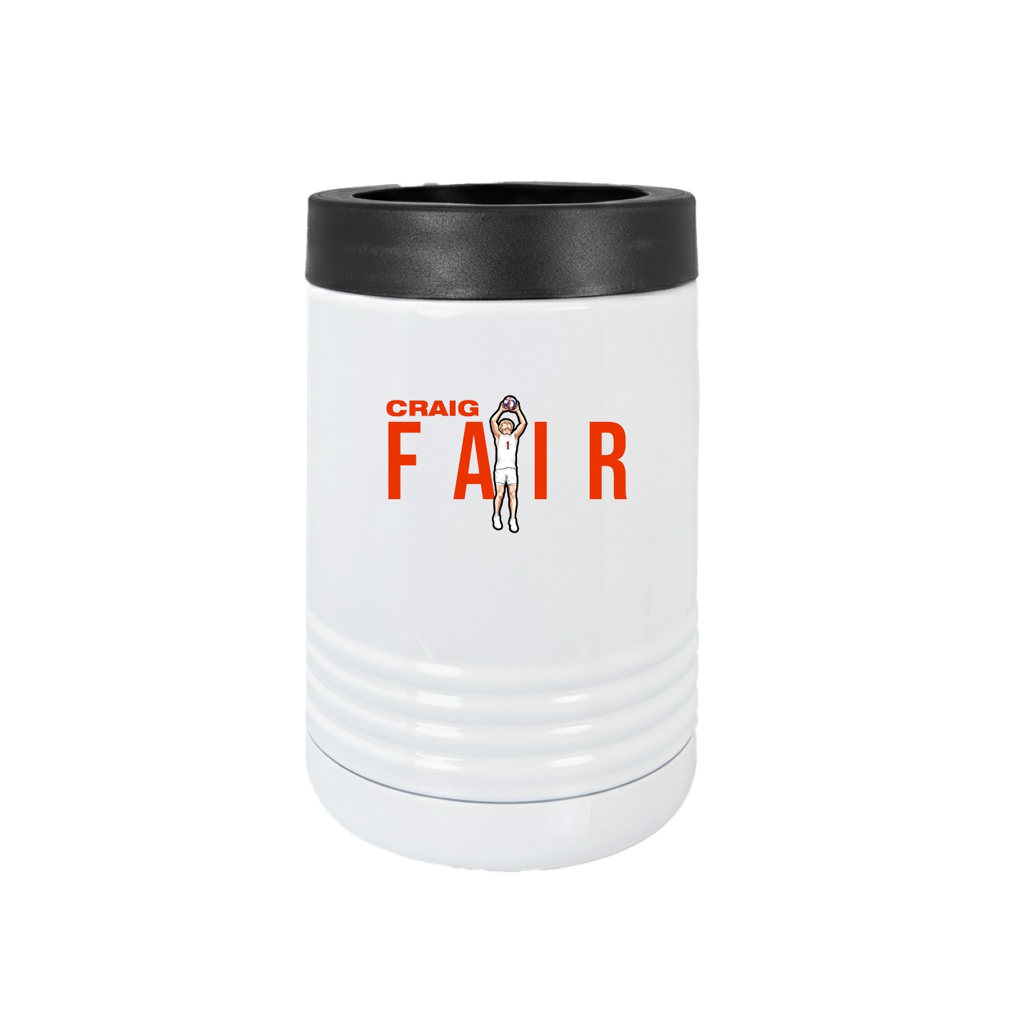 Beverage Holder — Player Name in White