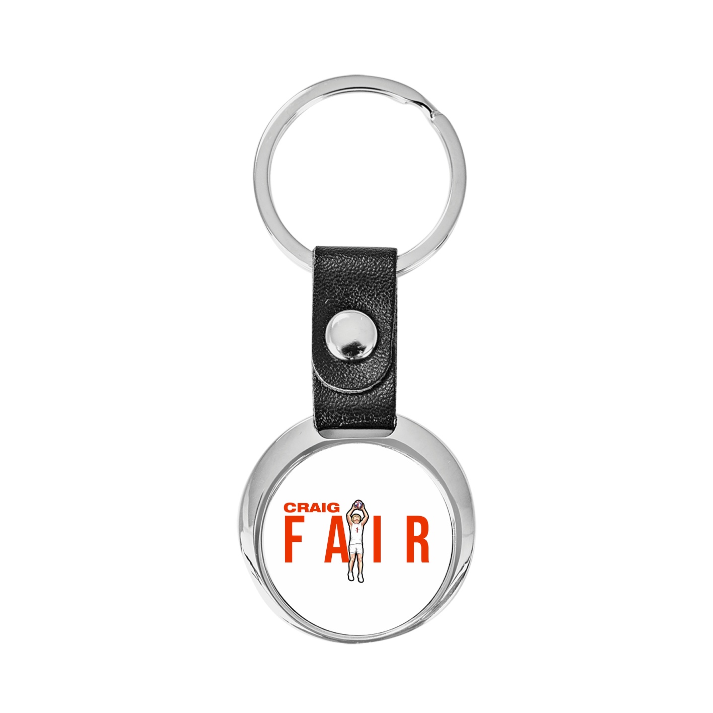 Key Chain — Player Name in Classic