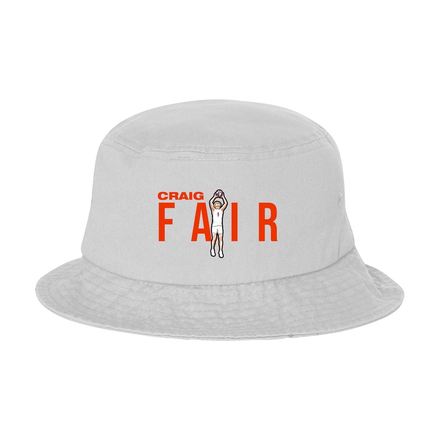 Bucket Cap — Player Name in White