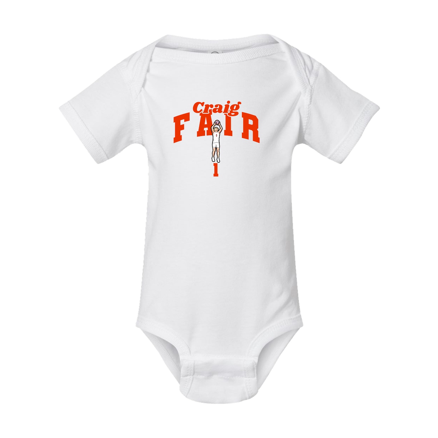 Baby Onesie — Signature Arch in White