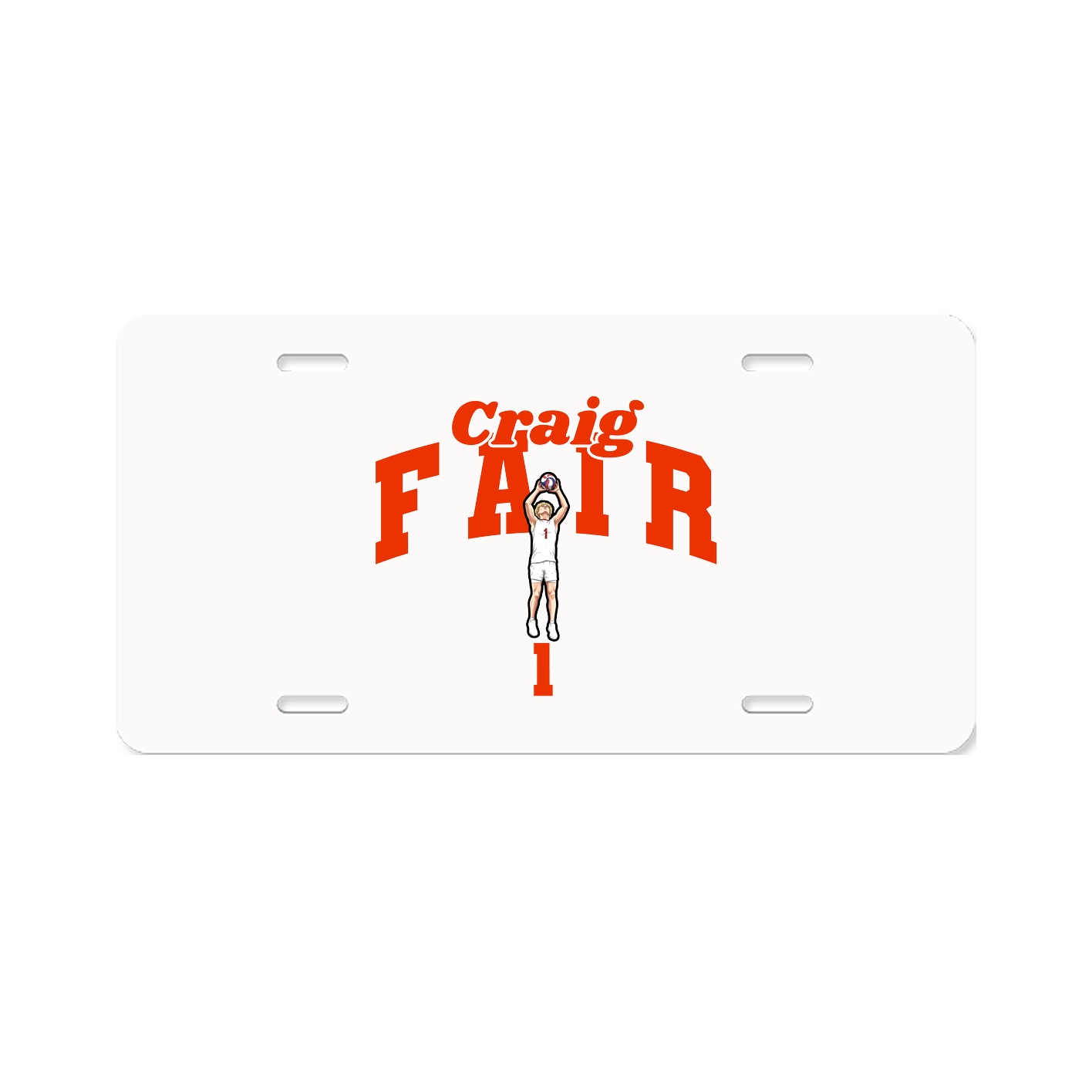 License Plate — Signature Arch in Classic