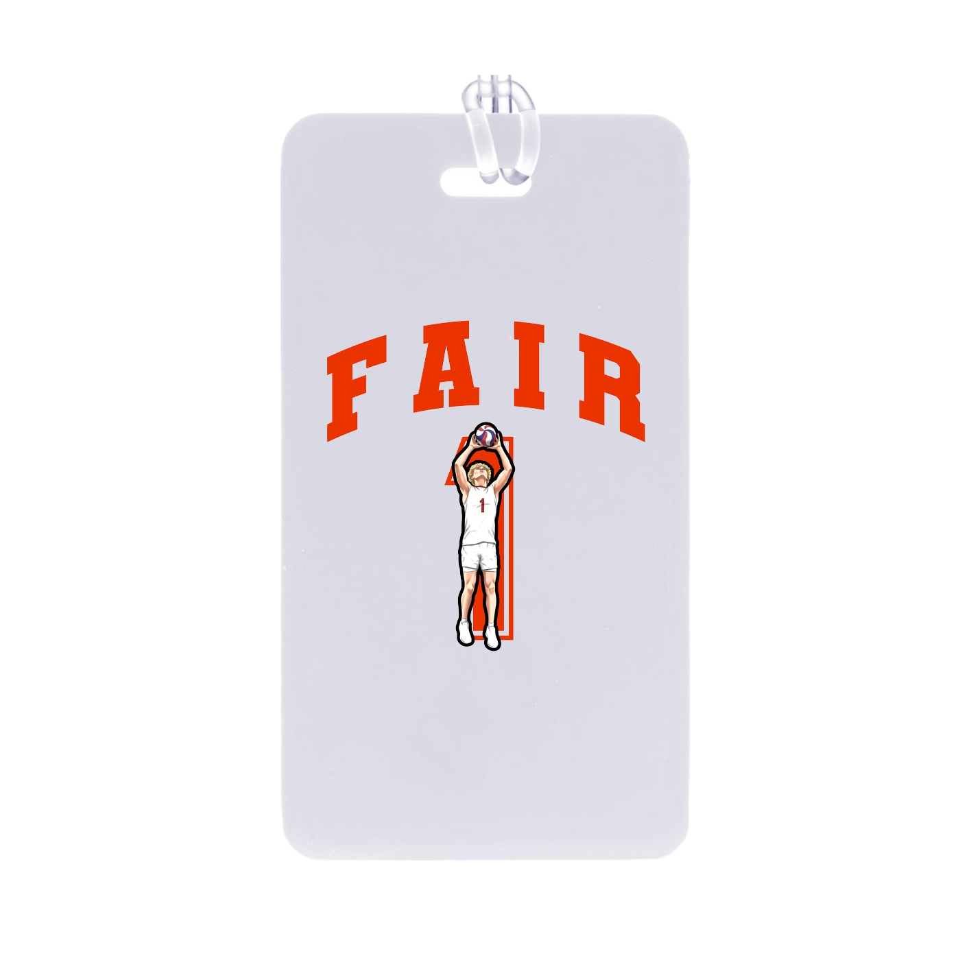 Bag Tag — Number in Classic